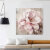UHFR奶油风粉色牡丹手绘油画抽象肌理客厅装饰画立体植物花卉餐厅挂画 粉色牡丹 无边框画60*60cm