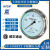 上海仪川面板安装式不锈钢压力表IV型嵌装式轴向带前边Y-150BFZT Y150BFZT 0-2.5MPa
