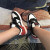 耐克（Nike）男鞋春季休闲鞋 SB ALLEYOOP 户外低帮滑板鞋透气运动鞋子 黑白红/小芝加哥配色/CJ0882 41