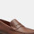 蔻驰（COACH）2024新款男士Luca Driver 时尚经典商务休闲皮鞋乐福鞋柔软舒适 Saddle 40