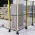 自动化设备安全防护网栏机器人围栏无缝卡扣车间隔离网仓库隔断网 高1.2*1.5米含1根立柱