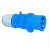 BALS工业防水公母插头插座3P16A插头TYP21001 2126 21001(3P16A插头) 2126(3P16A插头)