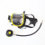 千奇梦适用于正压式空气呼吸器面罩 呼吸器配件 全面罩 黄色 面罩加罐头 面罩+供气阀