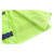 稳斯坦 分体式值勤反光雨衣雨裤 4XL/190兰格条绿色套装 路政保洁施工地防汛1136 WF013
