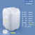 耐酸碱实验室废液桶25L升公斤kg塑料堆码桶密封方形包装桶5/10/20 A款-25L半透明(1.4公斤) 满口容量约28L