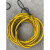套塑料管钢丝绳  吊车吊装用起重吊索具包塑插编钢丝绳10/14/16mm 套管插编钢丝绳12毫米2米