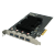 PCIEX4台式PoE供电机器视觉工业相机GigE图像采集卡网卡LOMOSEN 【四口USB3.0】MV-GU2104 机器视觉