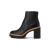 Dolce Vita甜美人生切尔西靴Caster H2O系列经典时尚舒适套穿短筒女靴 Onyx Leather H2O 38.5