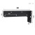 重型吊码悬空电视柜支架吊柜支撑架托架悬浮书桌支架电视柜支架 230mm3.5厚 灰色 （2个）