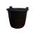 诱蜂桶黑色塑料桶野外捕蜜蜂养蜂桶去味旧招蜂水桶中蜂蜡引蜂箱笼 小号诱蜂桶+木板盖