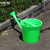 中环力安 多功能手提式大容量长嘴塑料洒水壶 绿色喷桶ZHLA-8952