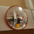 室内广角镜公路反光镜 转角镜 安全凸面镜 55CM ( 红背)