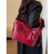 甲门（JIAMEN）婚包大容量包包女小众平时可用红包手提红色结婚专用女包新娘提包 带挂饰黑色