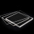 施莱登 方形高透明亚克力板加工塑料板diy手工材料有机玻璃板展示盒 50*50*2mm（5片） 