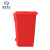 米奇特工（Agents mickey）分类垃圾桶脚踏环保户外大号 环卫垃圾箱 红色 45L脚踏桶分类标识