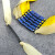 普雷萨斯2515锥度扁皮筋三代弹弓橡皮筋户外重型弓架子高弹力耐用 黄色0.55-2515-230(7副)中大拉