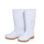 白色雨鞋高筒耐油防滑雨靴耐酸碱牛筋底胶鞋厂卫生靴耐磨套鞋 白色 高筒雨鞋 40