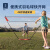 迪卡侬（DECATHLON）羽毛球网架便携式标准户外便携折叠快开网排球网拦网IVH 便携式快开球网 - 薄荷绿 (3M)
