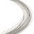金佩奇 304不锈钢丝 光亮弹簧钢丝 单股绑扎铁丝线 2.5mm中硬丝(约25米/1公斤) 捆扎软钢丝硬铁丝