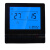 水地暖温控器地暖控制面板通用智能控温恒温液晶温控开关面板 地暖MJ05黑色
