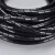 德岐 电线缠绕管 绝缘包线管 理线保护套 整线器螺旋束线管 黑色直径20MM*长3m/包
