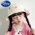 迪士尼（Disney）韩版儿童渔夫帽春秋薄款女童帽子遮阳宝宝防晒帽可爱休闲小孩盆帽 阿紫多多-粉色 参考年龄(4-12岁)50-54cm