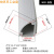 三角PVC墙角迷你线槽 H20三角扇形槽明装免打钉网线路美化隐藏线槽 H20黑色 1米/根