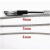 绎威格304不锈钢钢丝绳晾衣绳细钢丝绳软0.6毫米(50米)(1*7)YWG-GS02