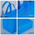 冰禹 无纺布购物手提袋 广告袋子支持logo定制 蓝色35*41*12 立体竖款(10个) BYH-289
