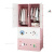 赞璐桐（ZANLUTONG）日本进口品质新生儿衣柜储物柜儿童衣柜简易塑料家用出租房婴儿宝 5门5格