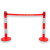 HUATAI HT-JYDWL- 1-3玻璃钢带式围栏玻璃钢带式围栏3米单带警示围栏个