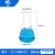 蜀牛锥形瓶玻璃三角烧瓶250 500 1000ml毫升广口化学三角瓶实验室 大口2000ml