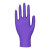 登升一次性紫色纯丁腈手套工业加厚食品美发美甲劳保橡胶手套 登升一次性绿色纯丁腈手套200只 L
