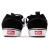 范斯（VANS）男士板鞋 经典时尚Knu Skool低帮帆布鞋 舒适轻便减震防滑休闲鞋 Black/White 40.5