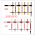 通用道闸栅栏杆华智联安快威捷红门捷顺百胜道闸栅栏二三栏四方栏 红门栅栏3.1~4米
