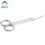 阿力牛 ASY-127 实验不锈钢剪刀 耐酸防锈手术剪刀 手术弯尖14cm(2把装) 