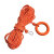 救生绳子水上漂浮绳消防救援浮力救生圈安全绳户外游泳装备绳浮索 8毫米10米（安全钩+手环）