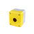 聚维德 按钮盒 黄灰色一孔 YJX1-YG 单位：个