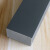 深灰色大口径铝方通烤漆铝合金扁管屏风隔断喷涂铝型材护栏 764412mm（6米）深灰色