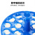 塑料多用水浴锅圆形 泡沫水漂 浮漂 浮板 离心管架 塑料小号8孔圆形 