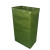 上柯 W0904 有机硅帆布袋绿色 1条 可定制（非库存货期：5天） 长60cm*宽40cm*高100cm