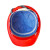 易速汇 一次性安全帽内衬蓝色固定式无纺布吸汗透气头盔内胆卫生帽头套白工地常用款蓝色100只/包 1包