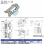 CL201-1-2-3-6威图柜暗铰链HL011-1配电箱控制柜门合页不锈钢 CL201-1-C-F铁冲压含附件