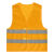 反光马甲安全服工地施工建筑工作警示服环卫工作服交通安全服定制 升级多兜马甲橙色