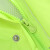 久匀 长款雨衣外套成人防暴雨反光雨衣 保安物业保洁救援巡逻 双条荧光绿长款+帽檐+黑裤 M码(160-165)