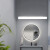 德力西镜前灯 卫生间LED免打孔浴室镜柜灯卫浴镜子灯北欧简约壁灯 (浴室/卫生间/梳妆台)9W 防氧化
