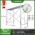 适用于加厚脚手架厂家直销活动梯形移动建筑工地架手脚架外墙专用施工架 76斤/国标2.0厚/配方管铆钉
