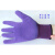 新吉星l309紫色舒适防滑耐磨透气乳胶发泡劳保手套男女士工作薄款 24双星宇L578紫色 S