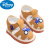 迪士尼（Disney）夏季新款学步鞋牛筋软底防滑婴儿鞋子1—2岁男女童包头凉鞋叫品牌 C-11粉色 16码内长11.5厘米