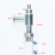 灌装总成 气动灌装机灌装头 不锈钢灌装机气缸 液体膏体灌装机304 DN25-32mm皮接-支架